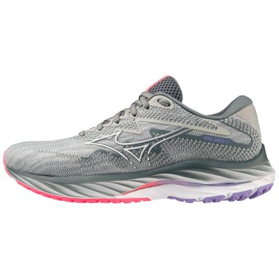 Zapatillas Para Correr Mizuno WAVE Rider 27 Mujer - Azules / Blancos / Rosas - Chile M086NUCOBI